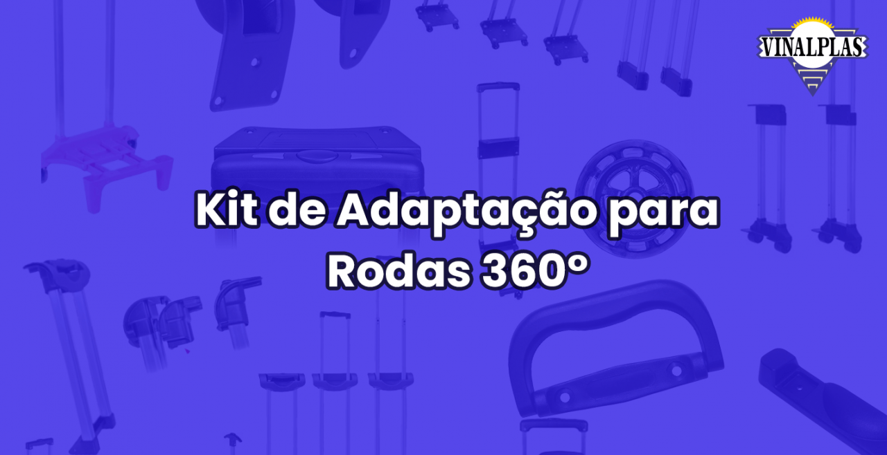 Adaptação e concerto de rodas para carrinho de malas